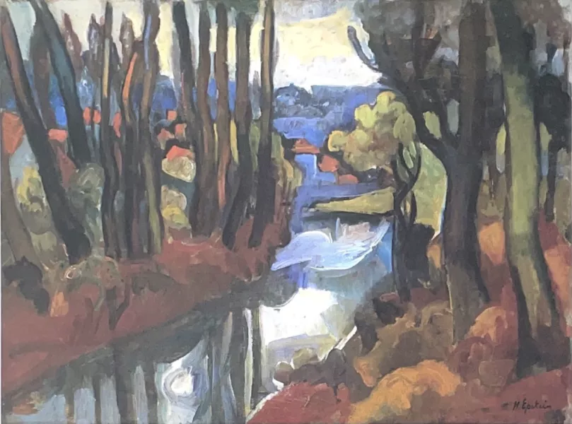 Paysage riverain
